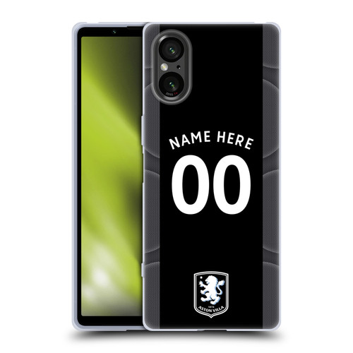 Aston Villa Football Club Custom 2025/26 Trikot Away Soft Gel Case for Sony Xperia 5 V 5G