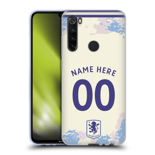 Aston Villa Football Club Custom 2025/26 Trikot Third Soft Gel Case for Xiaomi Redmi Note 8T