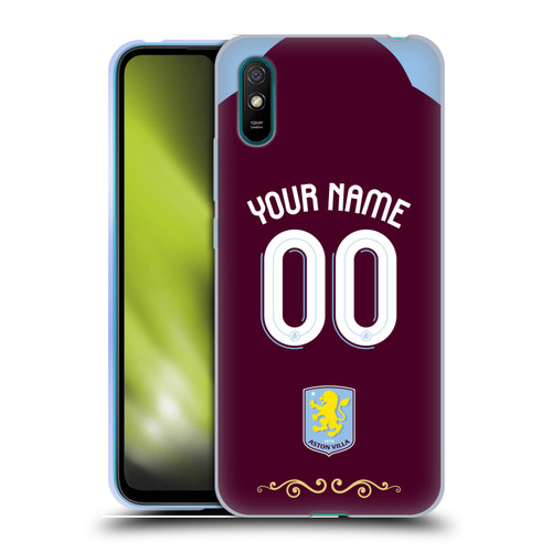 Aston Villa Football Club Custom 2025/26 Trikot Home Soft Gel Case for Xiaomi Redmi 9A / Redmi 9AT
