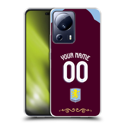 Aston Villa Football Club Custom 2025/26 Trikot Home Soft Gel Case for Xiaomi 13 Lite 5G