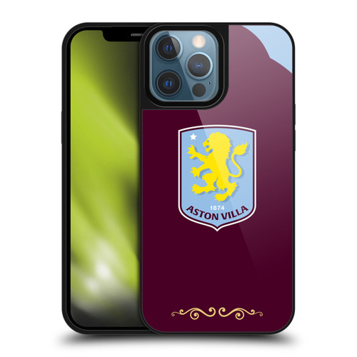 Aston Villa Football Club 2025/26 Crest Kit Home Gel Armour Case For Apple iPhone 13 Pro Max