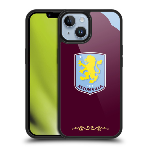 Aston Villa Football Club 2025/26 Crest Kit Home Gel Armour Case For Apple iPhone 14