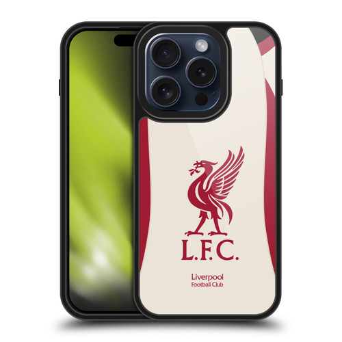 Liverpool Football Club 2025/26 Kit Away Gel Armour Case For Apple iPhone 15 Pro Liverpool Football Club 2025/26 Kit Away Gel Armour Case For Apple iPhone 15 Pro