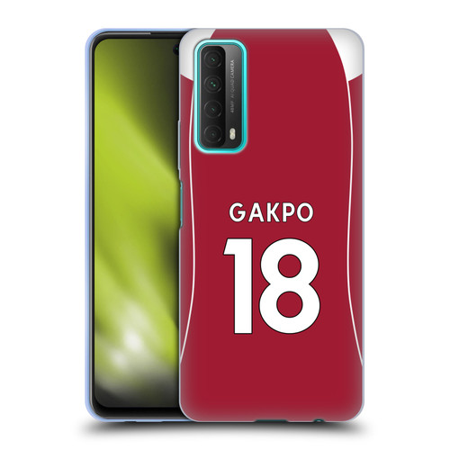 Liverpool Football Club 2025/26 Players Home Kit 2nd Group Cody Gakpo Soft Gel Case for Huawei P Smart (2021)