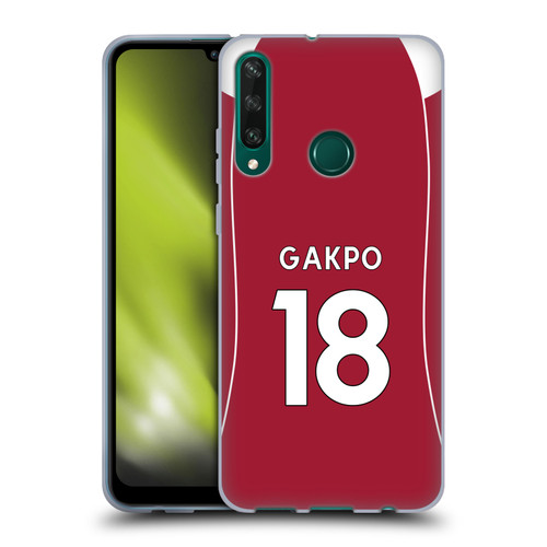 Liverpool Football Club 2025/26 Players Home Kit 2nd Group Cody Gakpo Soft Gel Case for Huawei Y6p