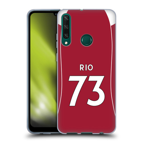 Liverpool Football Club 2025/26 Players Home Kit 2nd Group Rio Ngumoha Soft Gel Case for Huawei Y6p Liverpool Football Club 2025/26 Players Home Kit 2nd Group Rio Ngumoha Soft Gel Case for Huawei Y6p