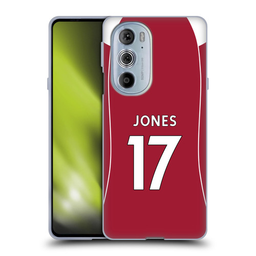 Liverpool Football Club 2025/26 Players Home Kit 2nd Group Curtis Jones Soft Gel Case for Motorola Edge X30