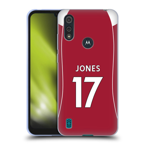 Liverpool Football Club 2025/26 Players Home Kit 2nd Group Curtis Jones Soft Gel Case for Motorola Moto E6s (2020) Liverpool Football Club 2025/26 Players Home Kit 2nd Group Curtis Jones Soft Gel Case for Motorola Moto E6s (2020)