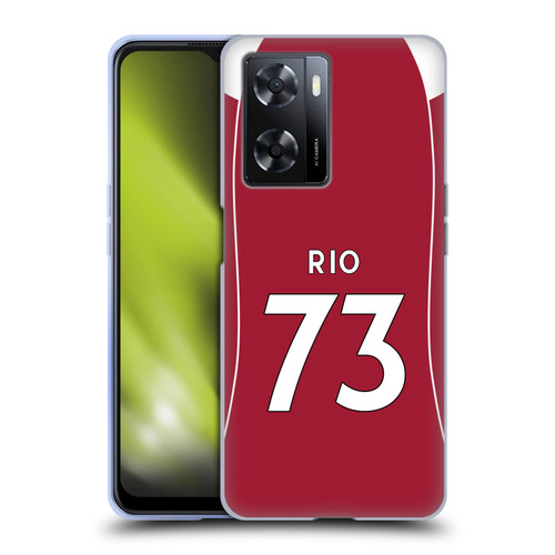 Liverpool Football Club 2025/26 Players Home Kit 2nd Group Rio Ngumoha Soft Gel Case for OPPO A57s