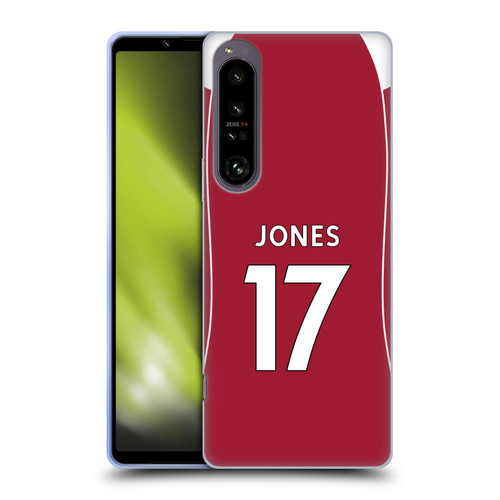 Liverpool Football Club 2025/26 Players Home Kit 2nd Group Curtis Jones Soft Gel Case for Sony Xperia 1 IV Liverpool Football Club 2025/26 Players Home Kit 2nd Group Curtis Jones Soft Gel Case for Sony Xperia 1 IV