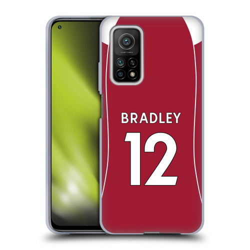 Liverpool Football Club 2025/26 Players Home Kit 2nd Group Conor Bradley Soft Gel Case for Xiaomi Mi 10T 5G