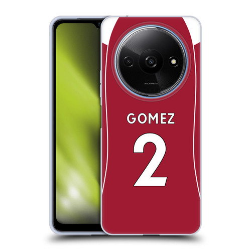 Liverpool Football Club 2025/26 Players Home Kit 2nd Group Joe Gomez Soft Gel Case for Xiaomi Redmi A3