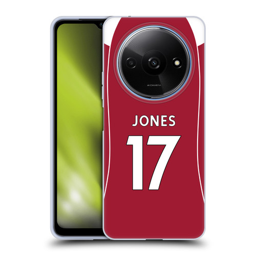 Liverpool Football Club 2025/26 Players Home Kit 2nd Group Curtis Jones Soft Gel Case for Xiaomi Redmi A3
