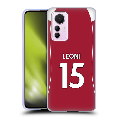 Liverpool Football Club 2025/26 Players Home Kit 2nd Group Giovanni Leoni Soft Gel Case for Xiaomi 12 Lite Liverpool Football Club 2025/26 Players Home Kit 2nd Group Giovanni Leoni Soft Gel Case for Xiaomi 12 Lite