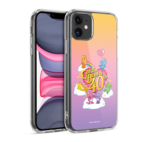 Care Bears 40th Anniversary Celebrate Soft Gel Case for Apple iPhone 11