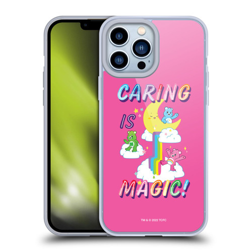 Care Bears 40th Anniversary Caring Is Magic Soft Gel Case for Apple iPhone 13 Pro Max
