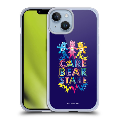 Care Bears 40th Anniversary Stare Soft Gel Case for Apple iPhone 14