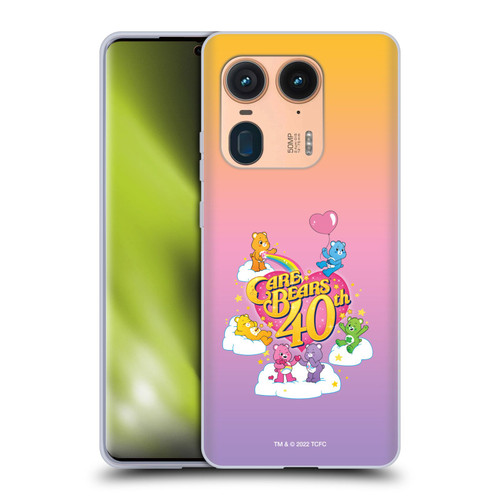 Care Bears 40th Anniversary Celebrate Soft Gel Case for Motorola Edge 50 Ultra/X50 Ultra