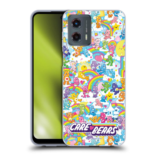 Care Bears 40th Anniversary Rainbow Soft Gel Case for Motorola Moto G (2023)