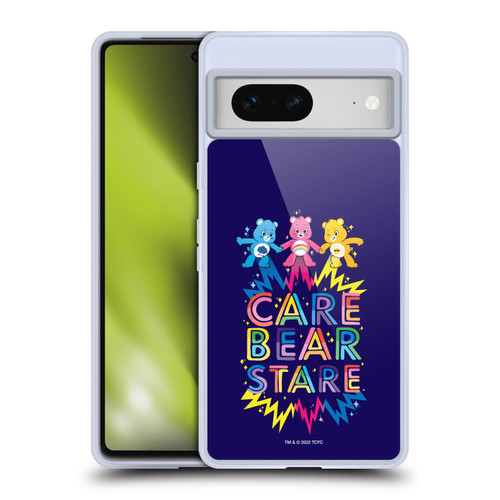 Care Bears 40th Anniversary Stare Soft Gel Case for Google Pixel 7