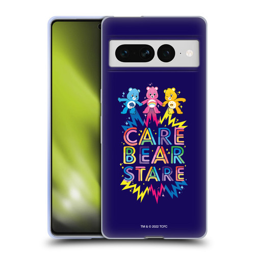 Care Bears 40th Anniversary Stare Soft Gel Case for Google Pixel 7 Pro