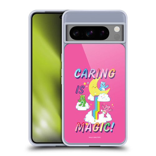 Care Bears 40th Anniversary Caring Is Magic Soft Gel Case for Google Pixel 8 Pro