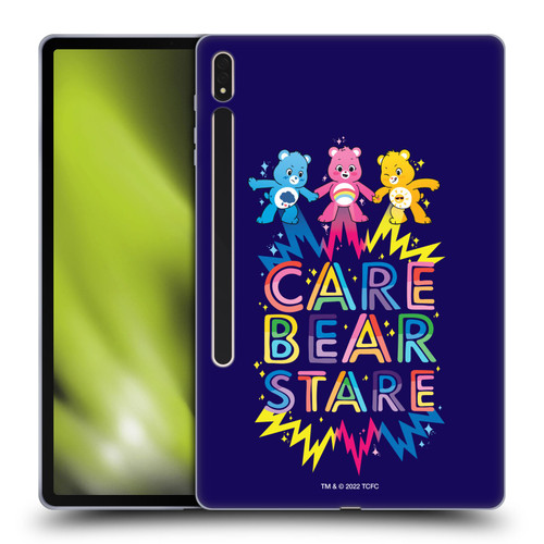 Care Bears 40th Anniversary Stare Soft Gel Case for Samsung Galaxy Tab S8 Plus