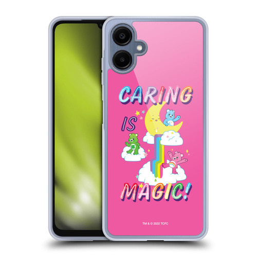 Care Bears 40th Anniversary Caring Is Magic Soft Gel Case for Samsung Galaxy A06 4G