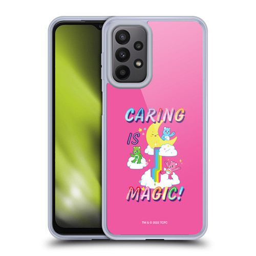 Care Bears 40th Anniversary Caring Is Magic Soft Gel Case for Samsung Galaxy A23 / 5G (2022)