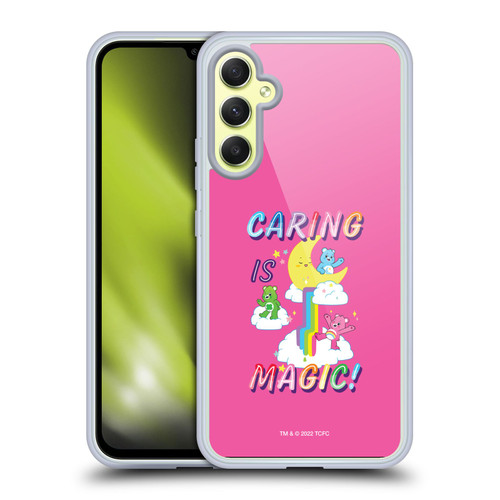Care Bears 40th Anniversary Caring Is Magic Soft Gel Case for Samsung Galaxy A34 5G