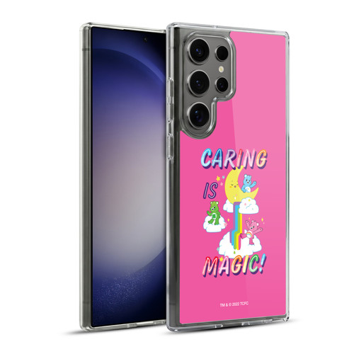 Care Bears 40th Anniversary Caring Is Magic Soft Gel Case for Samsung Galaxy S23 Ultra 5G & MagSafe