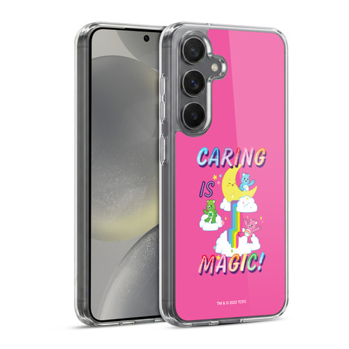 Care Bears 40th Anniversary Caring Is Magic Soft Gel Case for Samsung Galaxy S24 5G & MagSafe