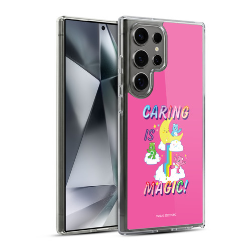 Care Bears 40th Anniversary Caring Is Magic Soft Gel Case for Samsung Galaxy S24 Ultra 5G & MagSafe