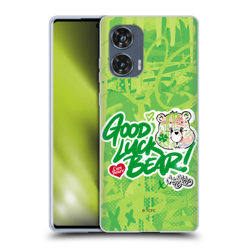 Care Bears Graffiti Collection by Murwalls Good Luck Soft Gel Case for Motorola Edge 50 Fusion
