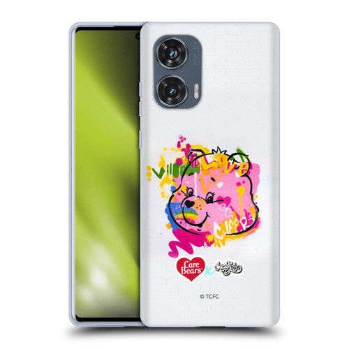 Care Bears Graffiti Collection by Murwalls Painted Soft Gel Case for Motorola Edge 50 Fusion