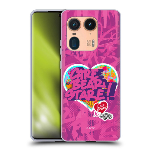 Care Bears Graffiti Collection by Murwalls Stare Soft Gel Case for Motorola Edge 50 Ultra/X50 Ultra