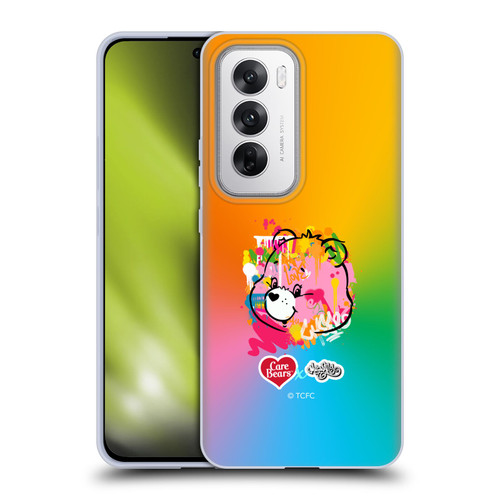 Care Bears Graffiti Collection by Murwalls Gradient Soft Gel Case for OPPO Reno12 5G