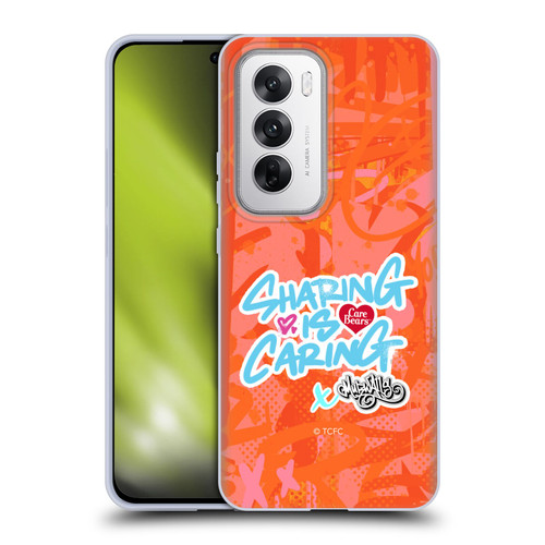 Care Bears Graffiti Collection by Murwalls Sharing Is Caring Soft Gel Case for OPPO Reno12 5G