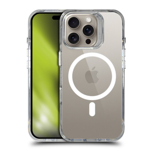 Head Case Designs Clear Shockproof Bumper Case For Apple iPhone 16 Pro/MagSafe