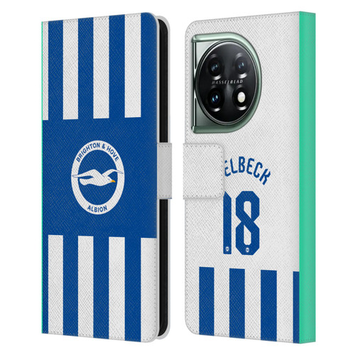 Brighton & Hove Albion F.C 2025/26 Players Home Kit Danny Welbeck Leather Book Wallet Case Cover For OnePlus 11 5G Brighton & Hove Albion F.C 2025/26 Players Home Kit Danny Welbeck Leather Book Wallet Case Cover For OnePlus 11 5G