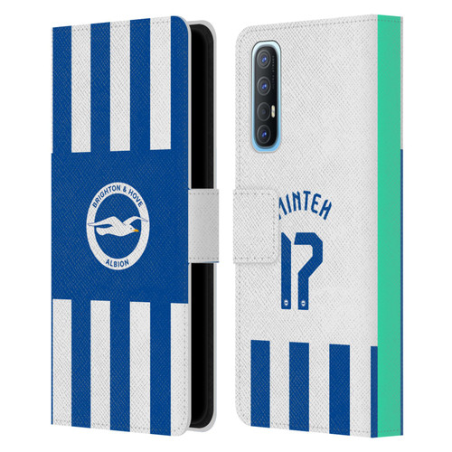 Brighton & Hove Albion F.C 2025/26 Players Home Kit Yankuba Minteh Leather Book Wallet Case Cover For OPPO Find X2 Neo 5G Brighton & Hove Albion F.C 2025/26 Players Home Kit Yankuba Minteh Leather Book Wallet Case Cover For OPPO Find X2 Neo 5G