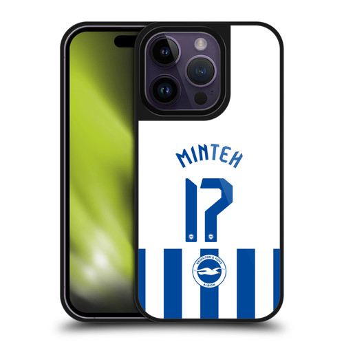 Brighton & Hove Albion F.C 2025/26 Players Home Kit Yankuba Minteh Gel Armour Case For Apple iPhone 14 Pro Brighton & Hove Albion F.C 2025/26 Players Home Kit Yankuba Minteh Gel Armour Case For Apple iPhone 14 Pro