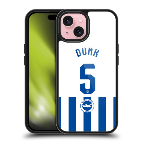 Brighton & Hove Albion F.C 2025/26 Players Home Kit Lewis Dunk Gel Armour Case For Apple iPhone 15 Brighton & Hove Albion F.C 2025/26 Players Home Kit Lewis Dunk Gel Armour Case For Apple iPhone 15