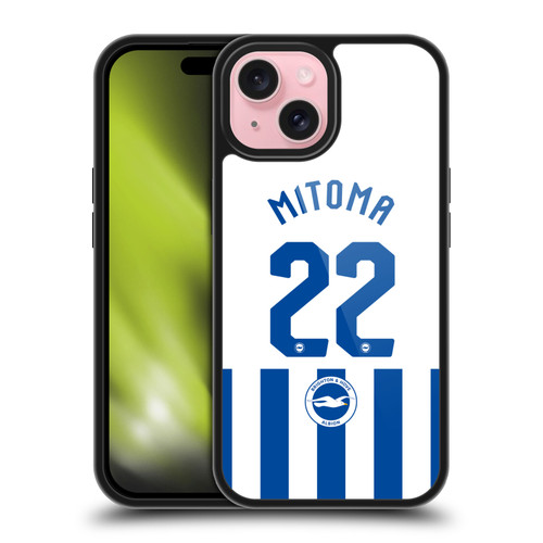 Brighton & Hove Albion F.C 2025/26 Players Home Kit Kaoru Mitoma Gel Armour Case For Apple iPhone 15 Brighton & Hove Albion F.C 2025/26 Players Home Kit Kaoru Mitoma Gel Armour Case For Apple iPhone 15