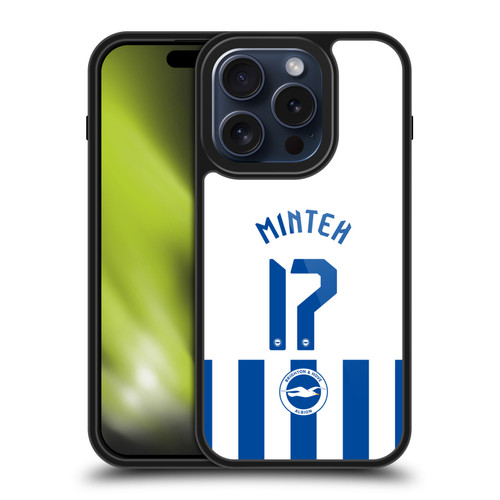 Brighton & Hove Albion F.C 2025/26 Players Home Kit Yankuba Minteh Gel Armour Case For Apple iPhone 15 Pro