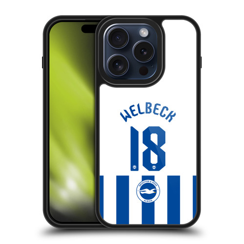 Brighton & Hove Albion F.C 2025/26 Players Home Kit Danny Welbeck Gel Armour Case For Apple iPhone 15 Pro Brighton & Hove Albion F.C 2025/26 Players Home Kit Danny Welbeck Gel Armour Case For Apple iPhone 15 Pro