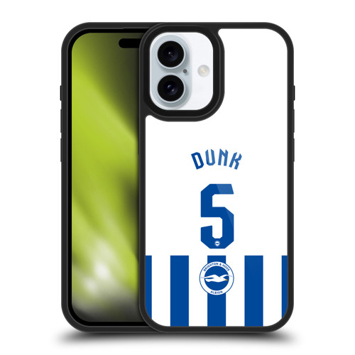 Brighton & Hove Albion F.C 2025/26 Players Home Kit Lewis Dunk Gel Armour Case For Apple iPhone 16 Brighton & Hove Albion F.C 2025/26 Players Home Kit Lewis Dunk Gel Armour Case For Apple iPhone 16