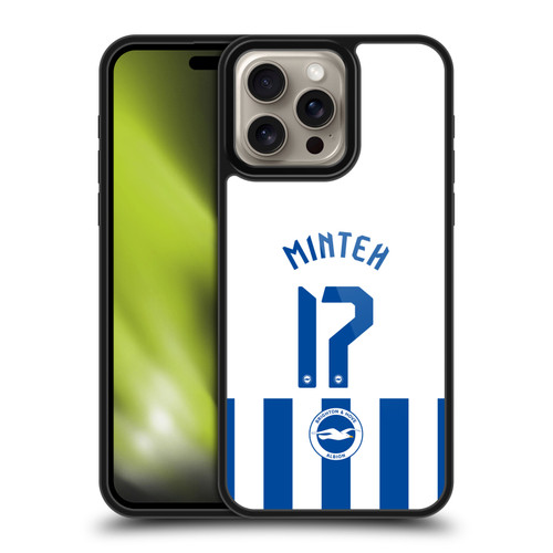 Brighton & Hove Albion F.C 2025/26 Players Home Kit Yankuba Minteh Gel Armour Case For Apple iPhone 16 Pro Max Brighton & Hove Albion F.C 2025/26 Players Home Kit Yankuba Minteh Gel Armour Case For Apple iPhone 16 Pro Max