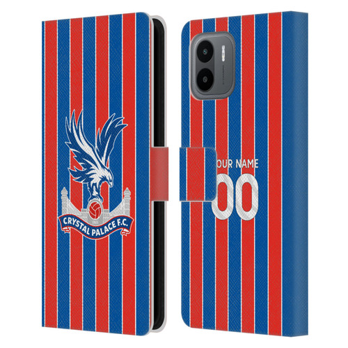 Custom Customised Personalised Crystal Palace Football Club 2025/26 Kit Home Leather Book Wallet Case Cover For Xiaomi Redmi A2 Custom Customised Personalised Crystal Palace Football Club 2025/26 Kit Home Leather Book Wallet Case Cover For Xiaomi Redmi A2