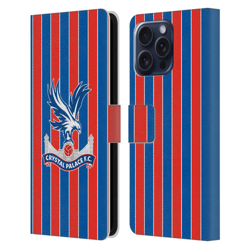 Crystal Palace FC 2025/26 Crest Kit Home Leather Book Wallet Case Cover For Apple iPhone 16 Pro Max Crystal Palace FC 2025/26 Crest Kit Home Leather Book Wallet Case Cover For Apple iPhone 16 Pro Max